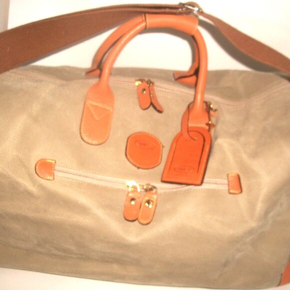 NWT BRICS LIFE CARGO 22" Luxury Waterproof Travel Weekender Duffle Duffel Bag - Picture 9 of 12